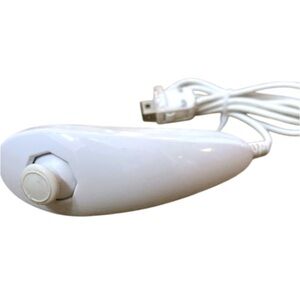 Original Official Nunchuck NINTENDO WII / U Tested (shows wear)!!